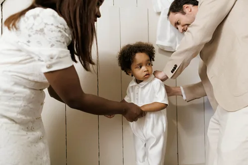 Thomas — Christening in church, photo 5