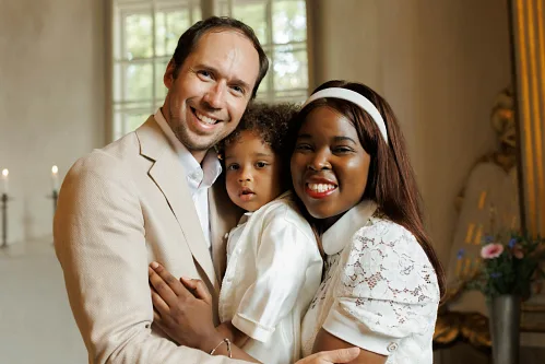 Thomas — Christening in church, photo 10