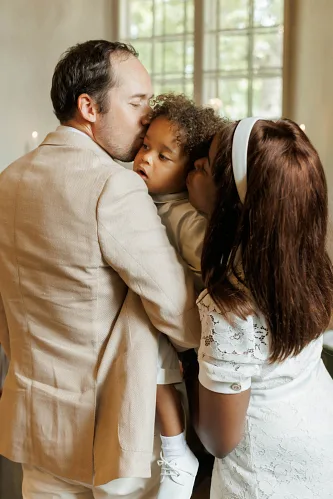 Thomas — Christening in church, photo 11