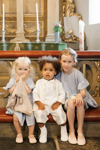 Thomas — Christening in church, photo 14