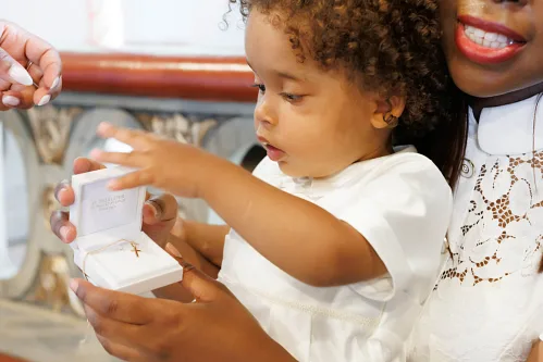 Thomas — Christening in church, photo 19