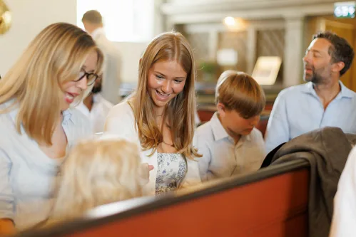 Thomas — Christening in church, photo 20