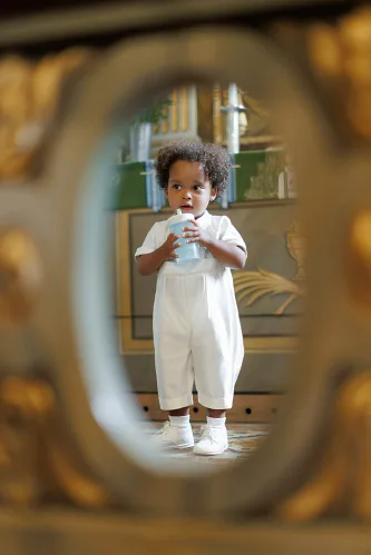 Thomas — Christening in church, photo 21