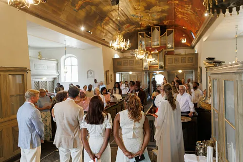 Thomas — Christening in church, photo 26