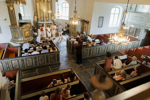 Thomas — Christening in church, photo 28