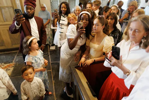 Thomas — Christening in church, photo 36