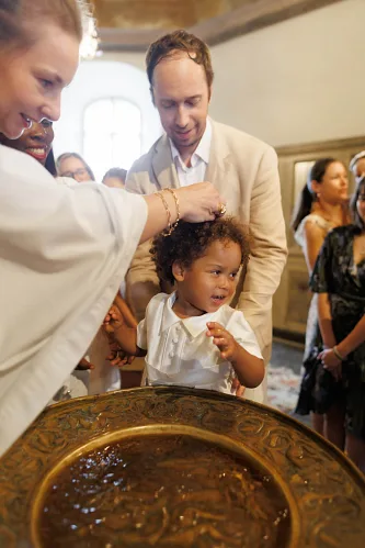 Thomas — Christening in church, photo 37