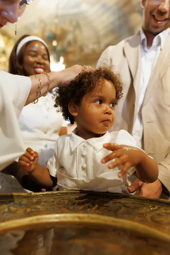 Thomas — Christening in church, photo 39