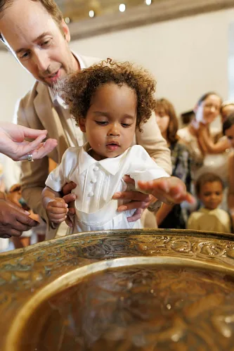 Thomas — Christening in church, photo 41