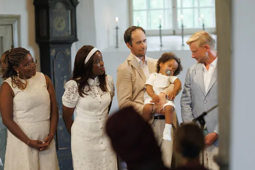 Thomas — Christening in church, photo 43
