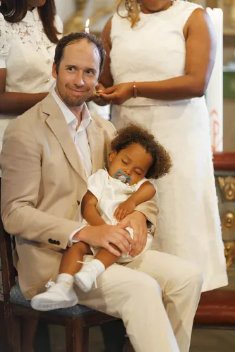Thomas — Christening in church, photo 58