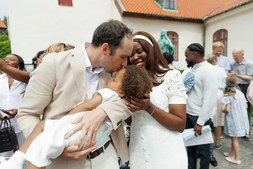Thomas — Christening in church, photo 71