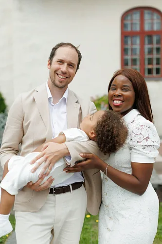 Thomas — Christening in church, photo 72