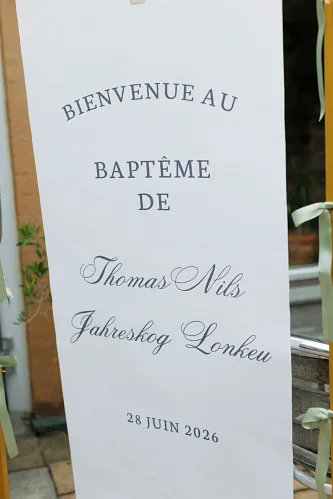 Thomas — Christening in church, photo 80