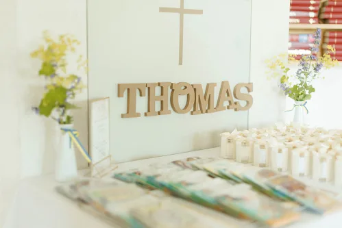 Thomas — Christening in church, photo 88