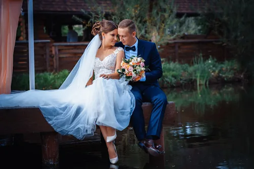 Lisa and Anton Wedding story — фото 57