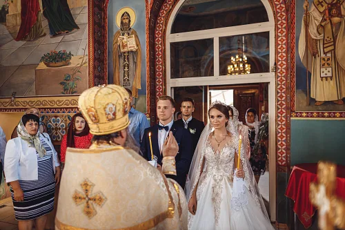Tanya and Bogdan Wedding in church — фото 55