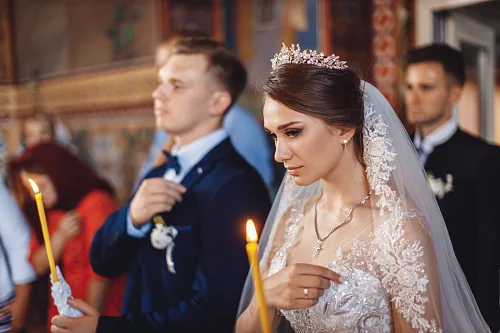 Tanya and Bogdan Wedding in church — фото 58