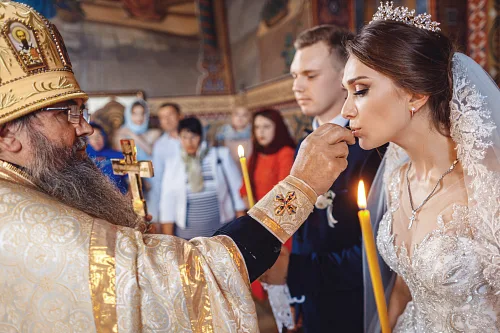 Tanya and Bogdan Wedding in church — фото 62