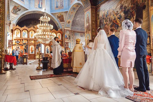 Tanya and Bogdan Wedding in church — фото 71