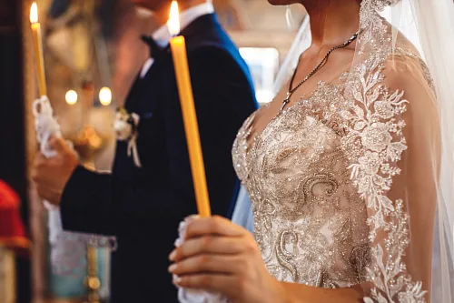 Tanya and Bogdan Wedding in church — фото 76