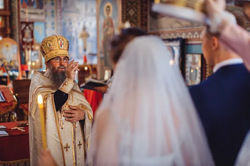 Tanya and Bogdan Wedding in church — фото 78