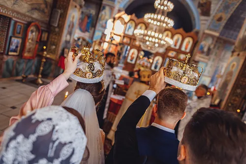 Tanya and Bogdan Wedding in church — фото 79