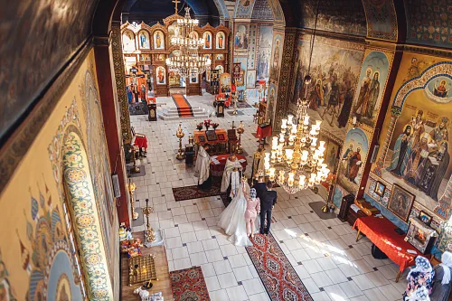 Tanya and Bogdan Wedding in church — фото 80