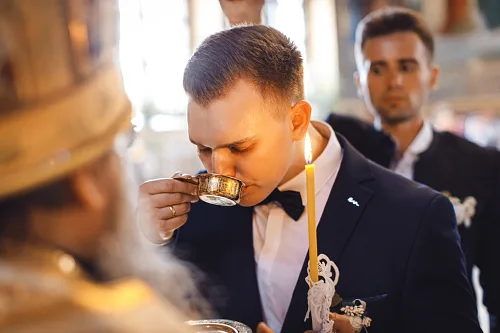 Tanya and Bogdan Wedding in church — фото 85
