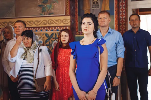 Tanya and Bogdan Wedding in church — фото 92