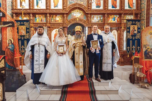 Tanya and Bogdan Wedding in church — фото 96