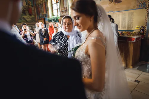 Tanya and Bogdan Wedding in church — фото 101