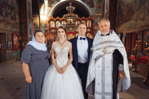 Tanya and Bogdan Wedding in church — фото 102