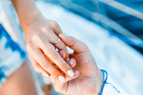 Engagement on a yacht Love Story — story 0037