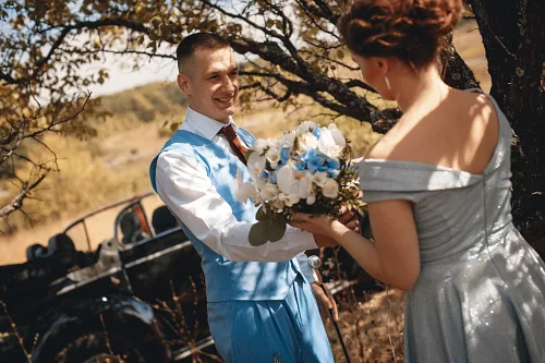Tanya and Konstantin Retro wedding — wed 0059