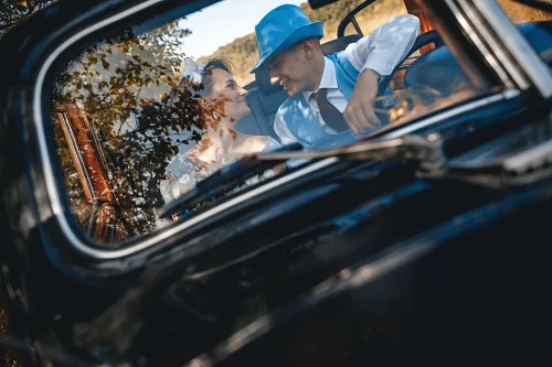 Tanya and Konstantin Retro wedding — wed 0075