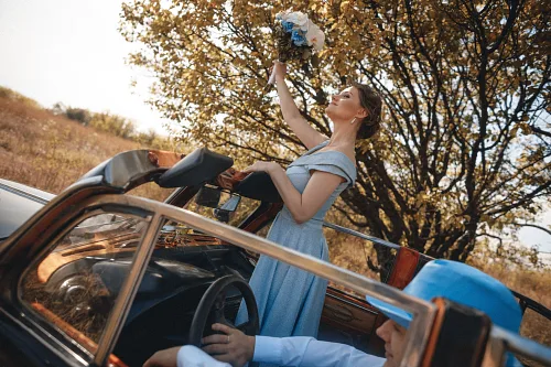 Tanya and Konstantin Retro wedding — wed 0077