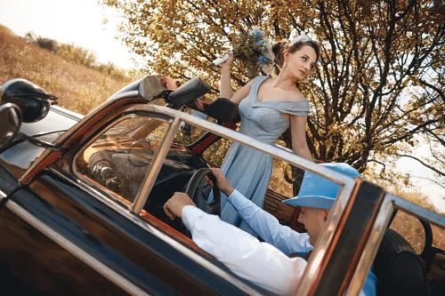 Tanya and Konstantin Retro wedding — wed 0079