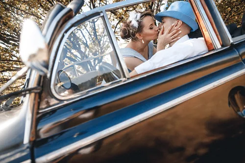 Tanya and Konstantin Retro wedding — wed 0080