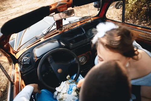 Tanya and Konstantin Retro wedding — wed 0081