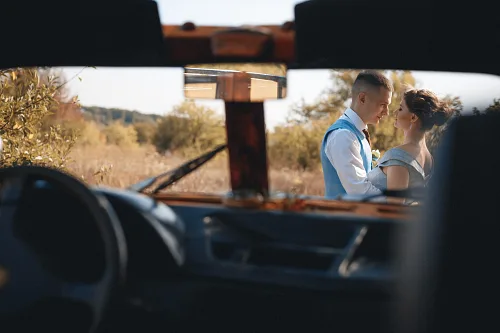 Tanya and Konstantin Retro wedding — wed 0091