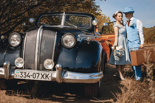 Tanya and Konstantin Retro wedding — wed 0094