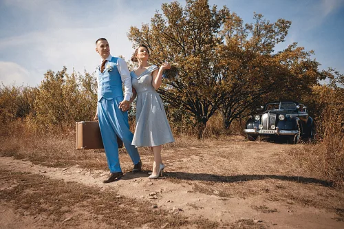 Tanya and Konstantin Retro wedding — wed 0097
