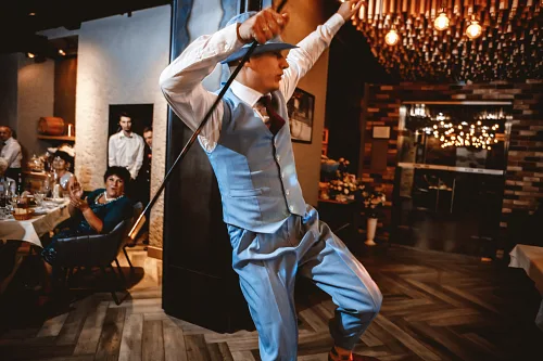 Tanya and Konstantin Retro wedding — wed 0170