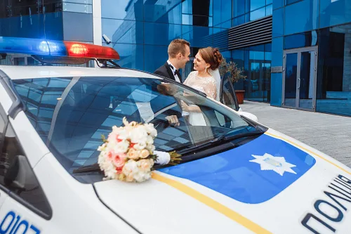 Polina and Alex Police wedding — фото 26