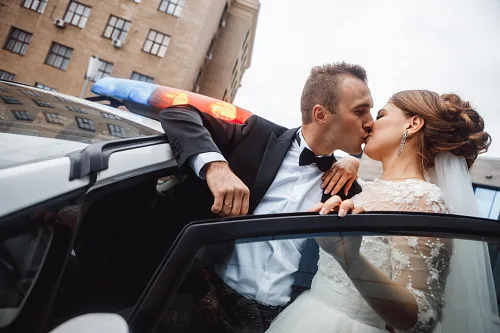 Polina and Alex Police wedding — фото 27