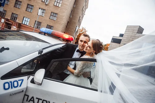 Polina and Alex Police wedding — фото 28