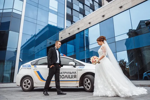 Polina and Alex Police wedding — фото 31