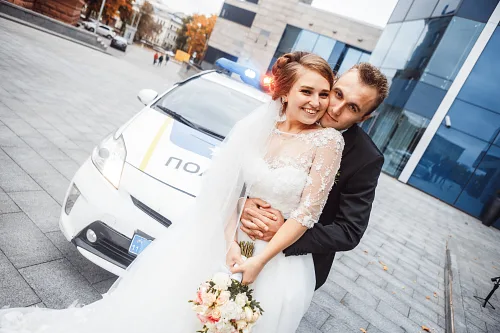Polina and Alex Police wedding — фото 32