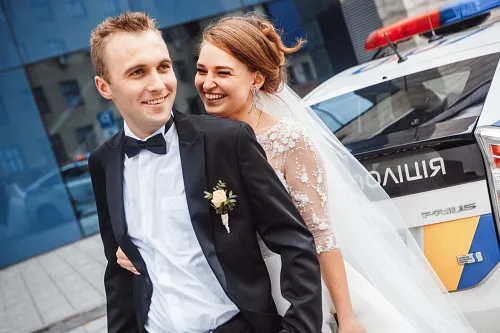 Polina and Alex Police wedding — фото 34